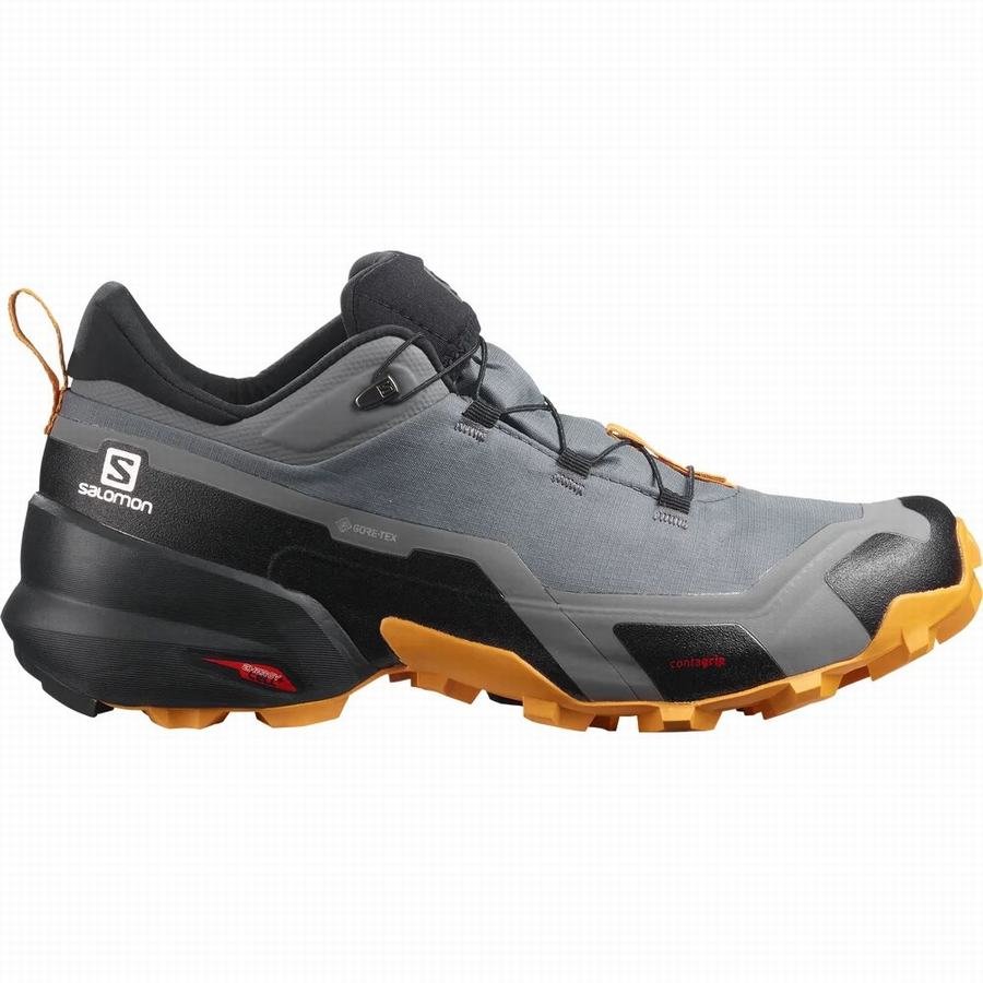 Salomon Cross Hike Gore-tex Trekové Boty Pánské Šedé [NBN3814DL]